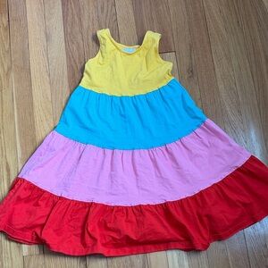 Colorful Kids Sleeveless Dress